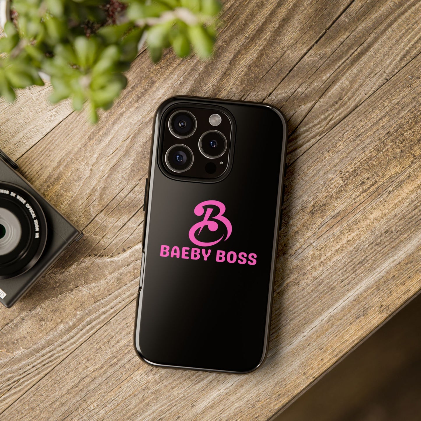Baeby Boss Phone Case - Stylish Tough Case Black